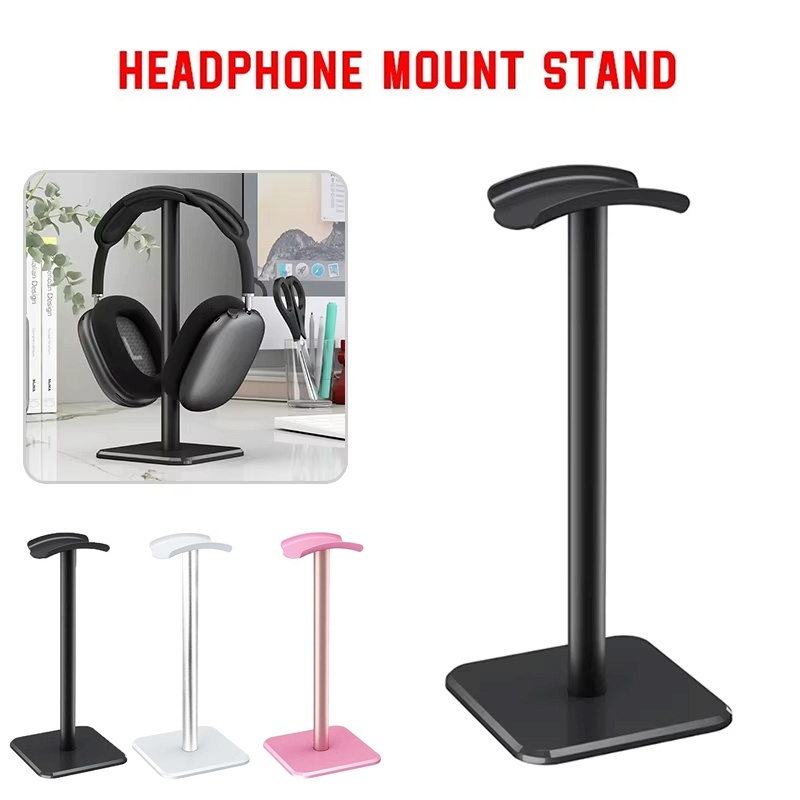 Headphone Stand Desk - Universele multifunctionele hoofdtelefoonstandaard, plastic draagbare headsethouder