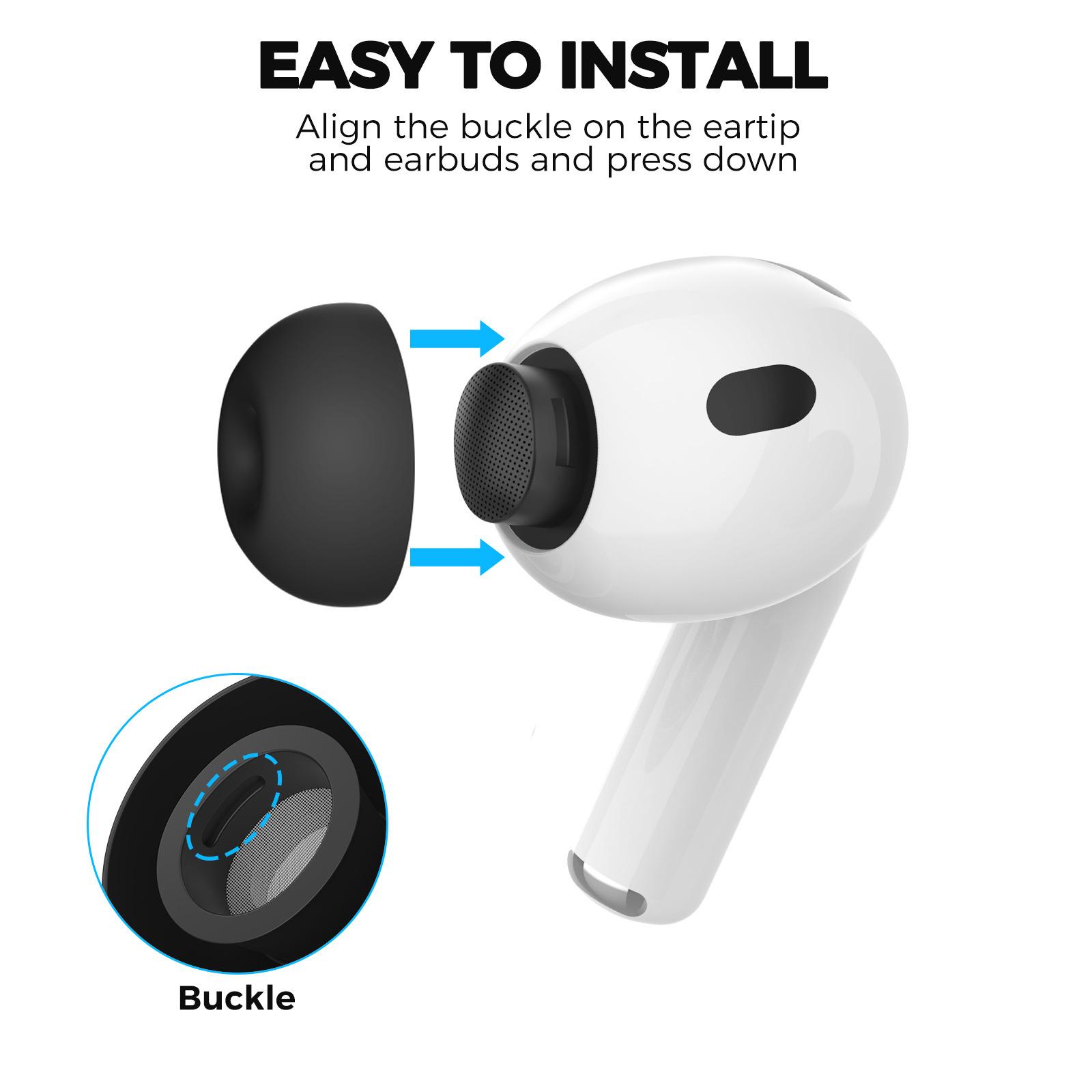Silicone Ear Tip Replacement - Voor AirPods Pro 3 XDcase 4
