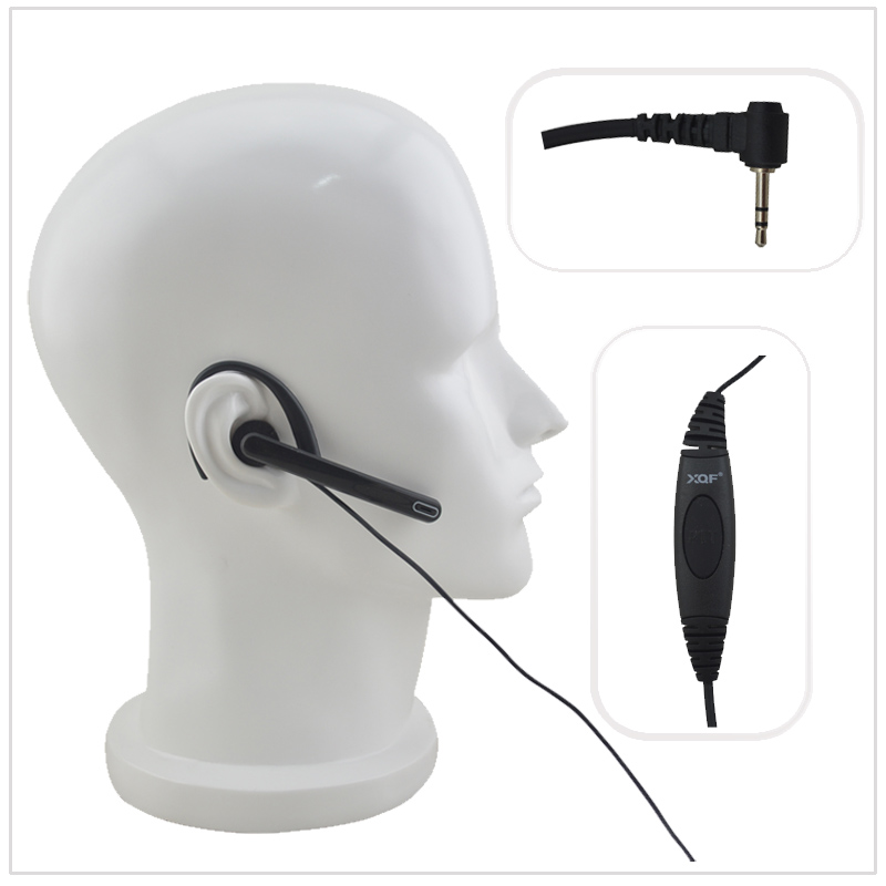 Wired Earphone Mic - Een-Wired Radio Oortelefoon G-Loop Boom Mic
