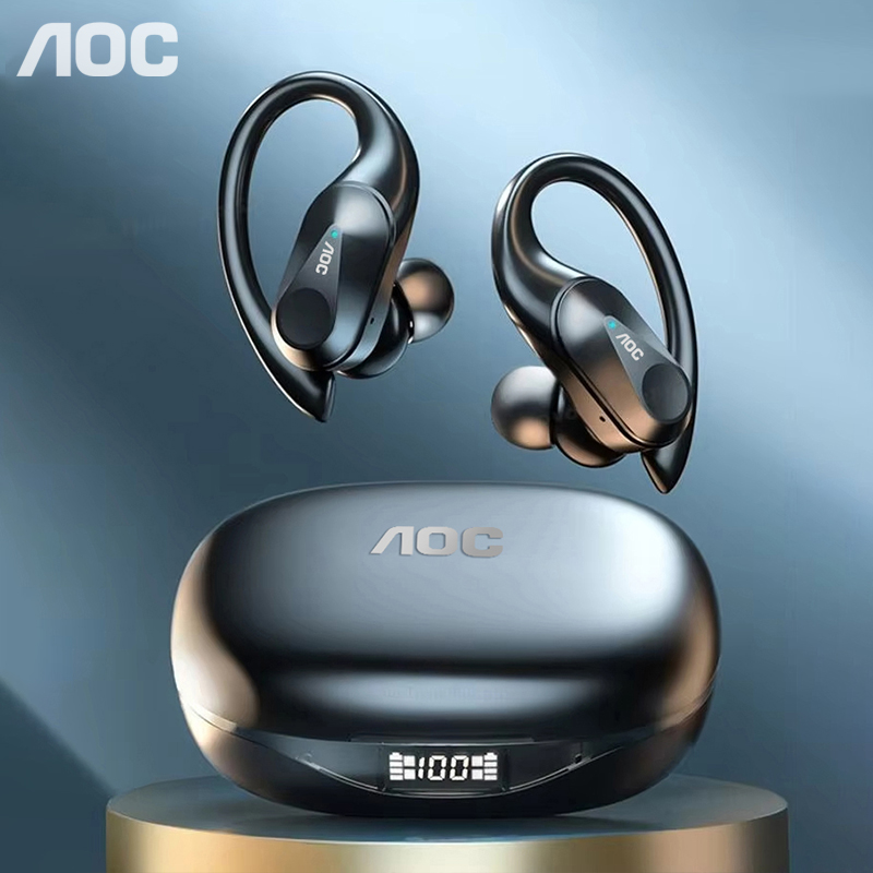 Wired Earphone Mic - Choice AOC Sport-headset Draadloze Bluetooth 6.0-oortelefoon