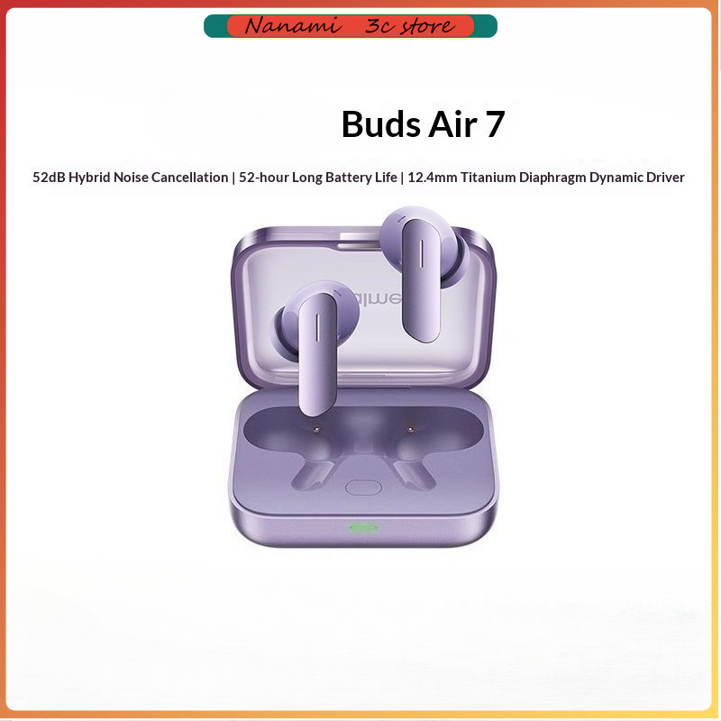Noise Cancelling Headphone - Originele realme Buds Air 7 52dB