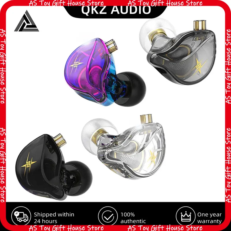 Wired Earphone Mic - QKZ ZXT In-ear bedrade hoofdtelefoon Hi-Res