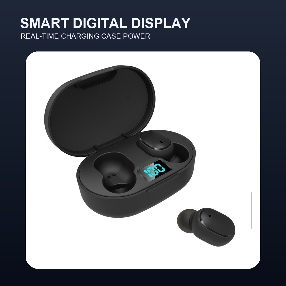Earbuds Charging Case - Digitale Display TWS Bluetooth 5.0 Draadloze