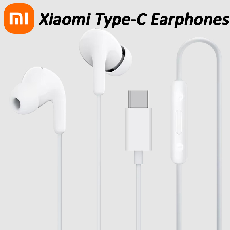 Wired Earphone Mic - 2025 Nieuwe Originele Xiaomi Type-C Oordopjes