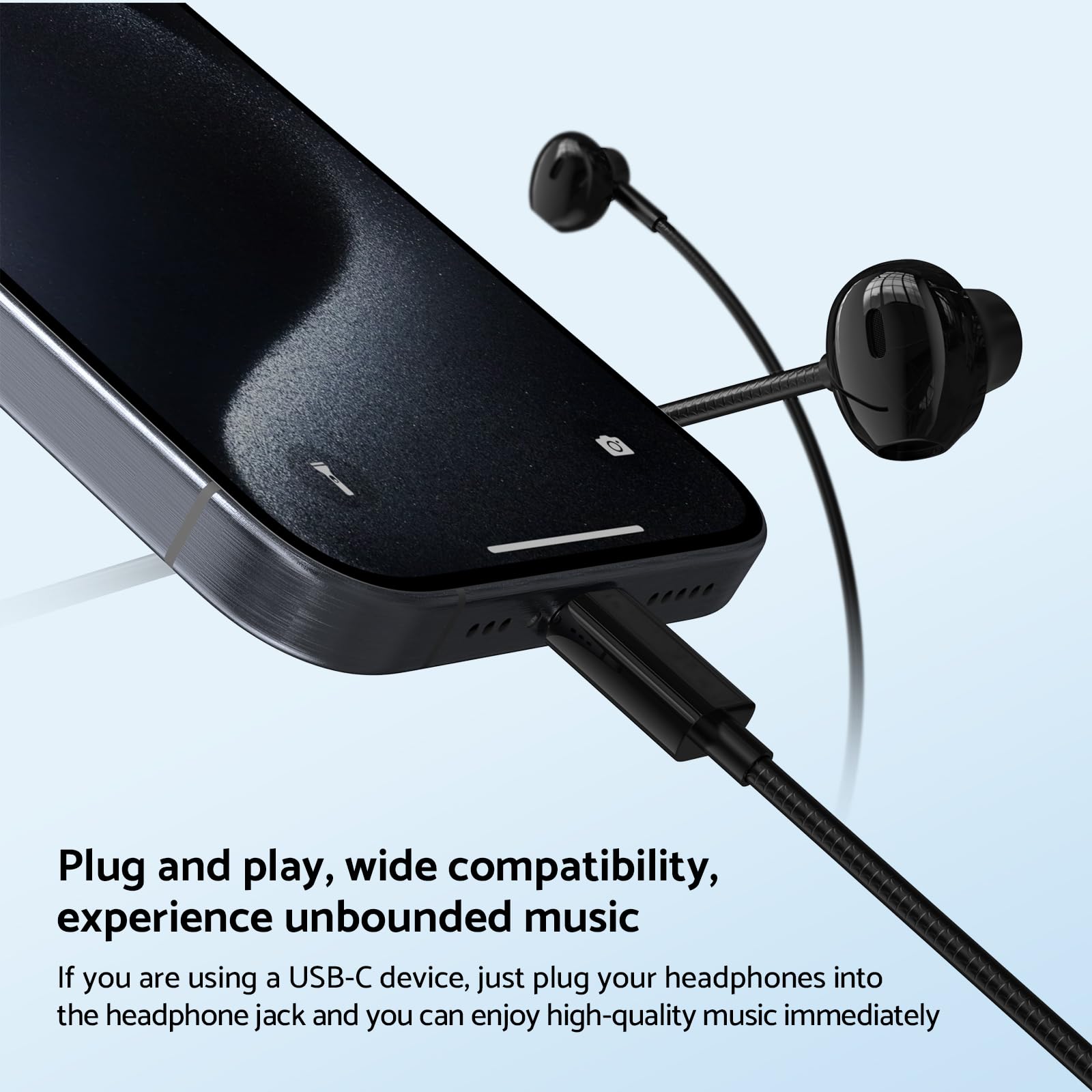 Type C 3.5mm HIFI Stereo Bedra - Wired Earphone Mic recensie en prijs