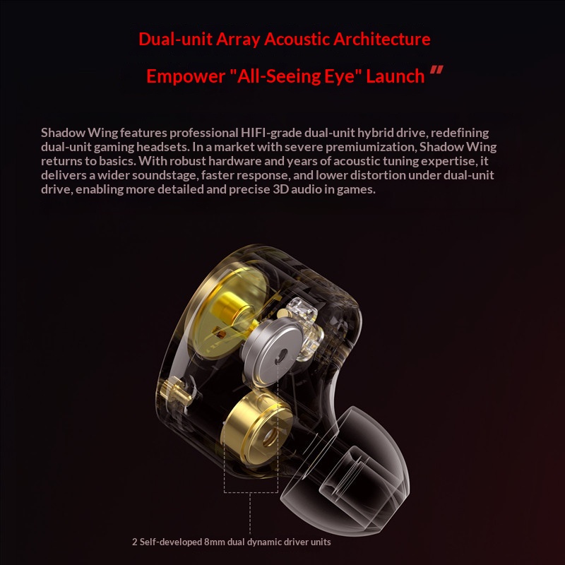 KZ Shadow Wing-oortelefoon Bed - Wired Earphone Mic recensie en prijs