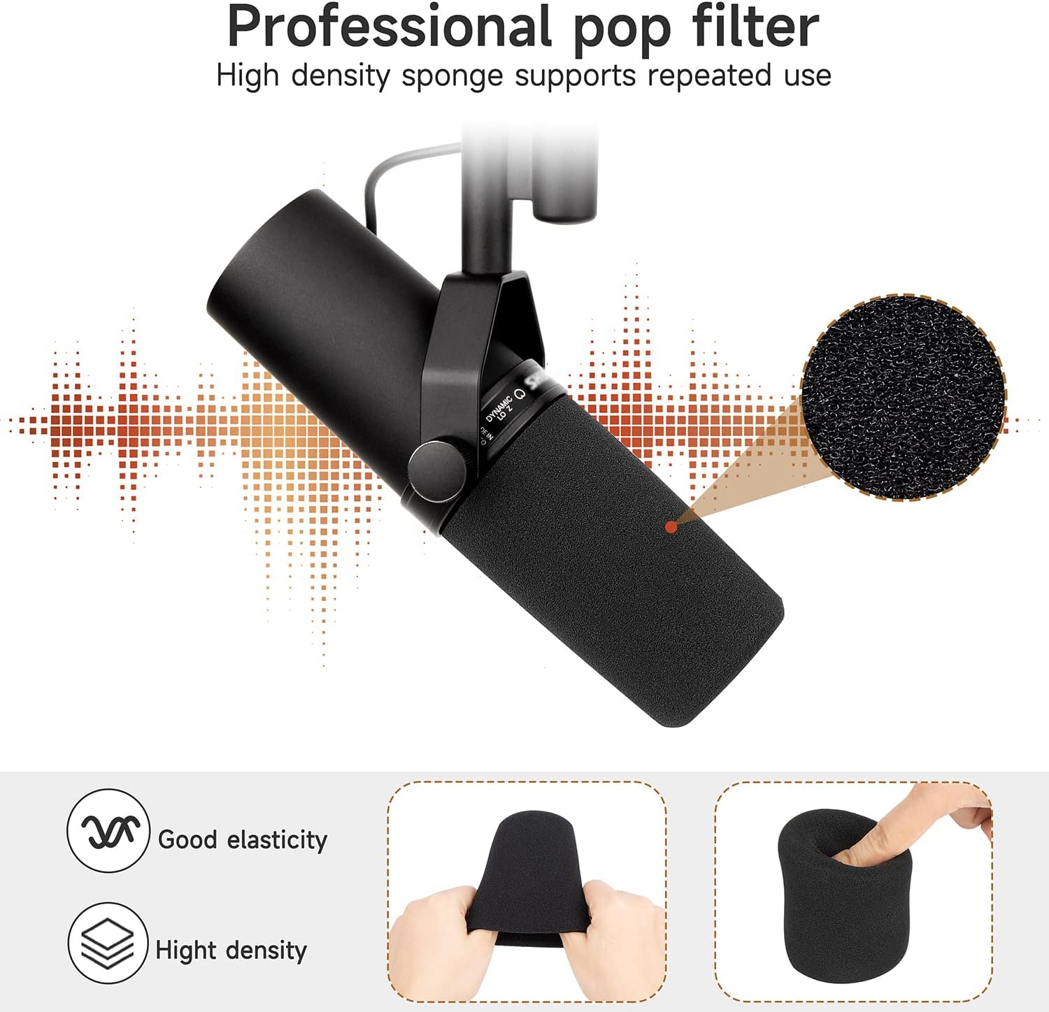 1 PC/2 PCS Voorruit voor Shure - Shure Mic Sm7B recensie en prijs