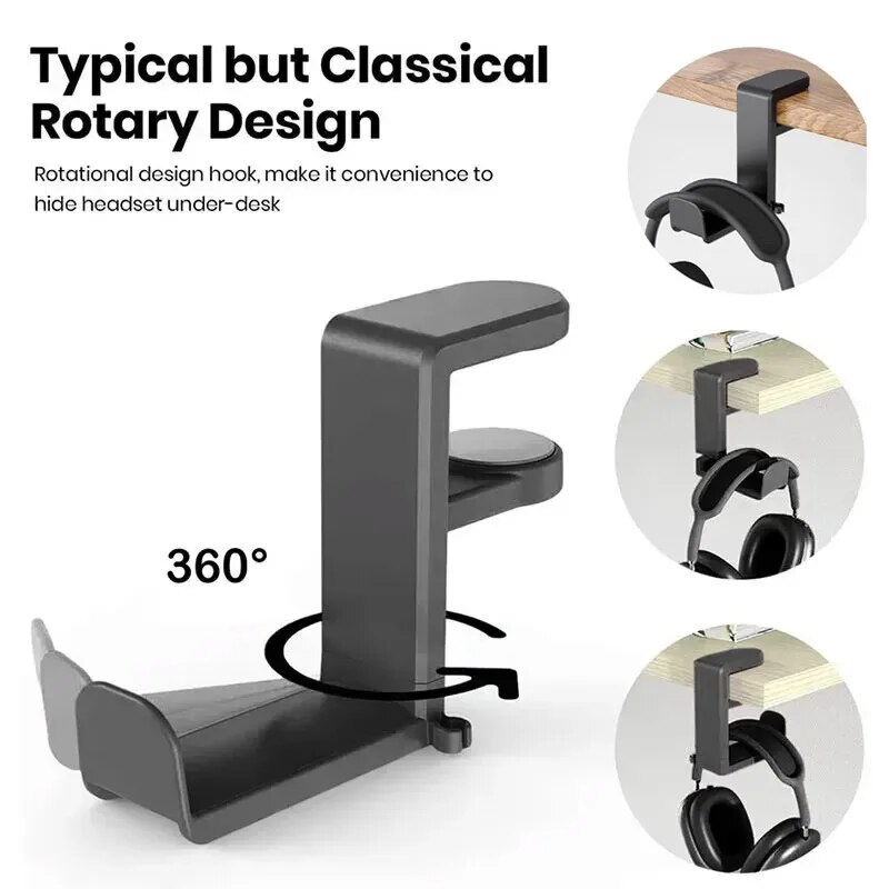 Universele gaming-hoofdtelefoo - Headphone Stand Desk recensie en prijs