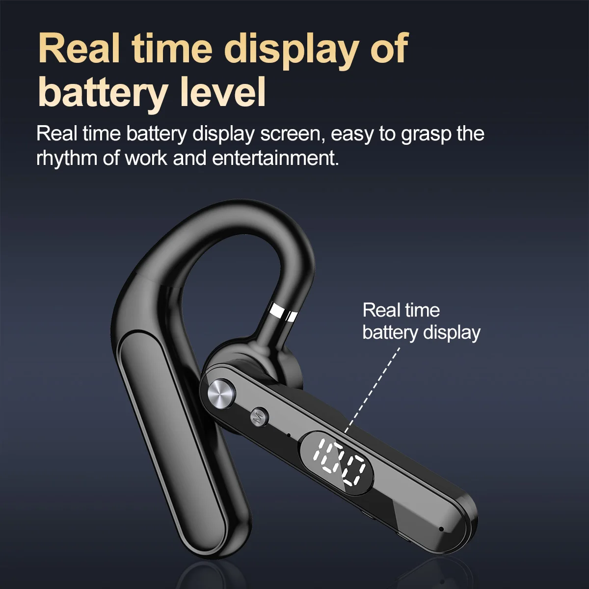 Draadloze Bluetooth-hoofdtelef - Noise Cancelling Headphone recensie en prijs