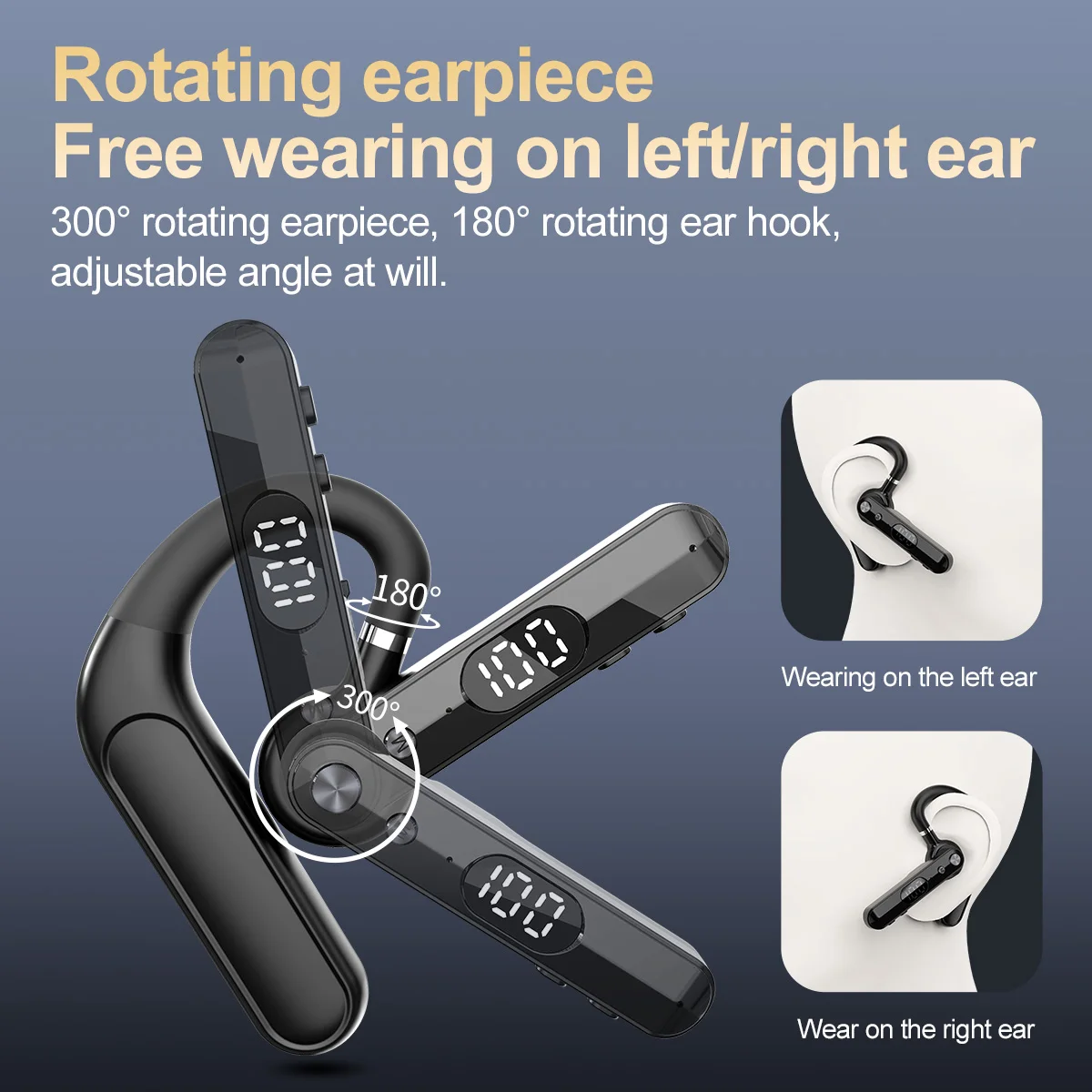Draadloze Bluetooth-hoofdtelef - Noise Cancelling Headphone recensie en prijs