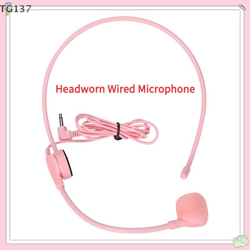 1 Stuks 3.5MM Roze Hoofdgedrag - Wired Earphone Mic recensie en prijs