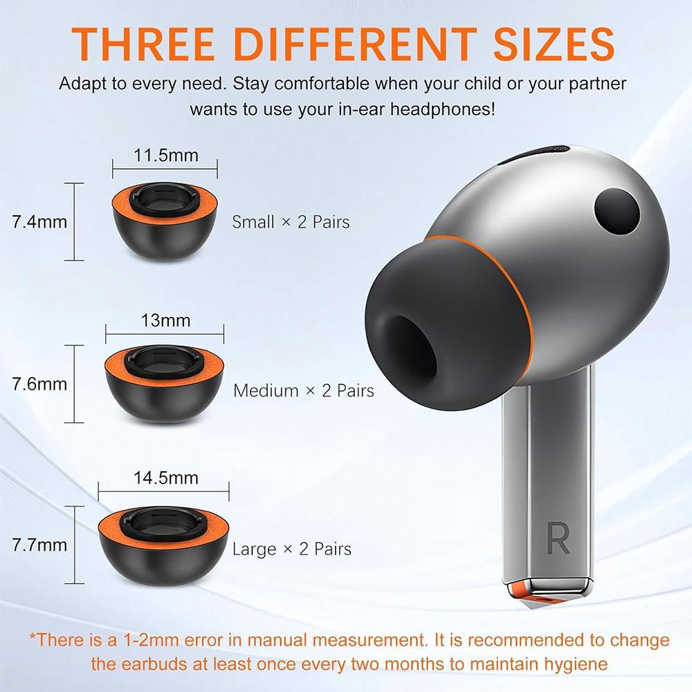 Voor Samsung Galaxy Buds3 Pro  - Silicone Ear Tip Replacement recensie en prijs