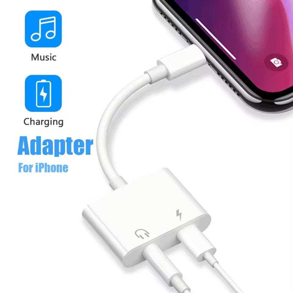 2-in-1 iOS naar 3.5mm jack aud - Earphone Splitter Jack recensie en prijs